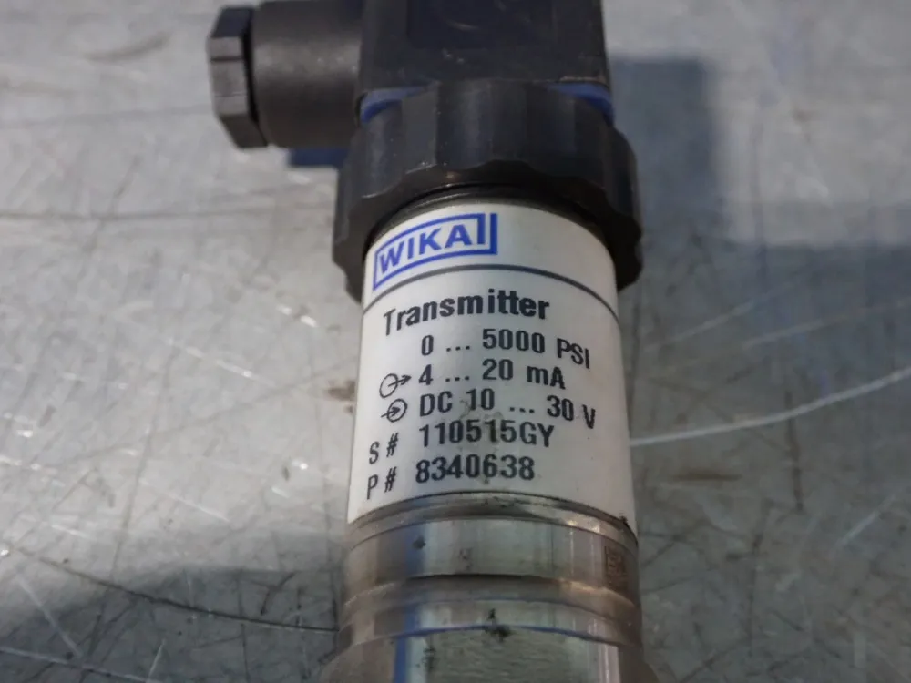 Wika Pressure Transmitter - 8340638