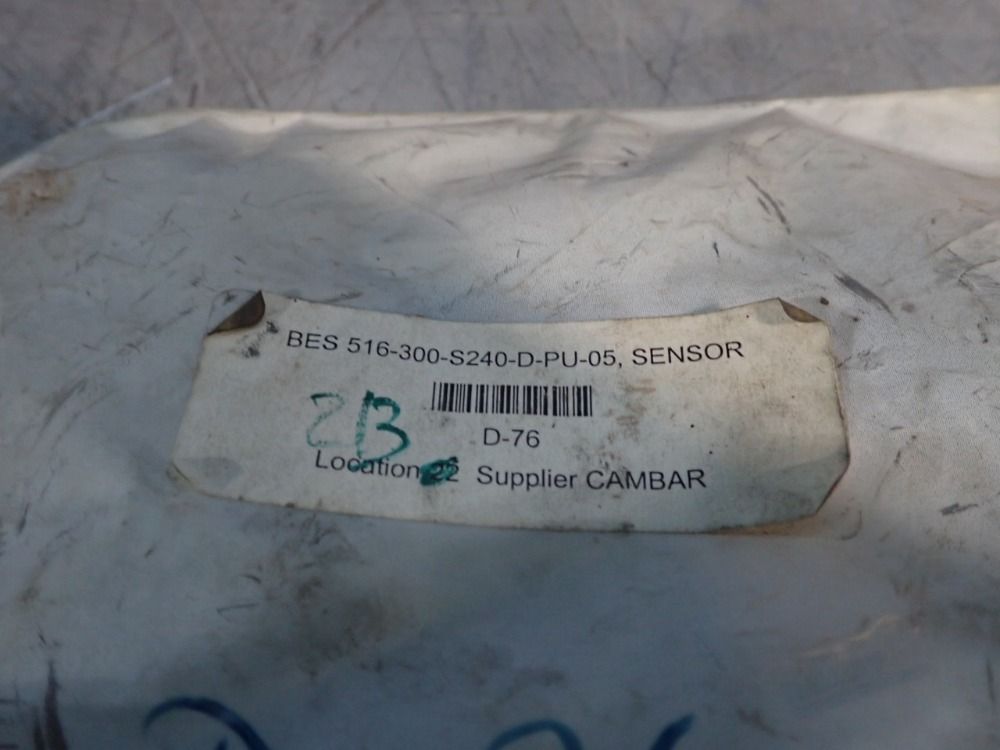 Balluff Proximity Sensor - Bes516-300-s240-d-pu-05