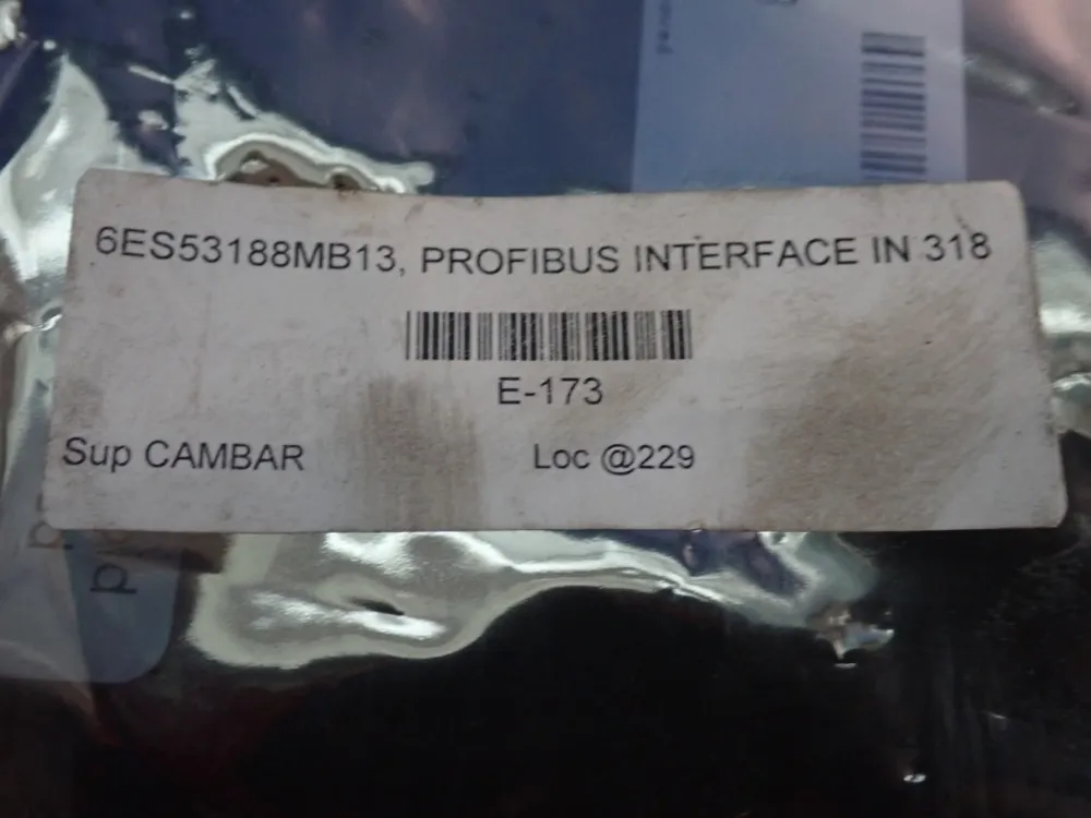 Siemens Interface Module - 6es5318-8mb13