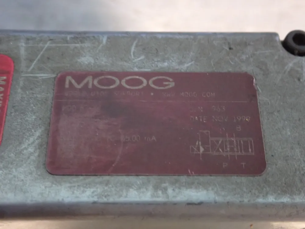 Moog Hydraulic Servo Valve