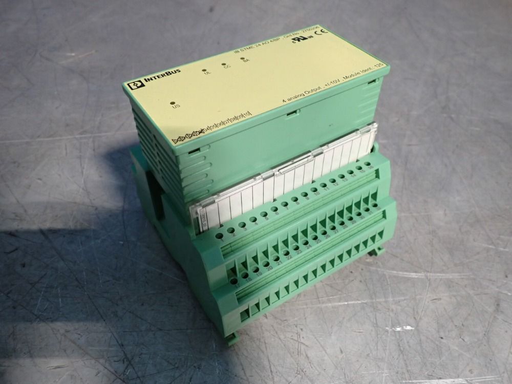 Phoenix Contact Output Module - Ibst24ao4/bp