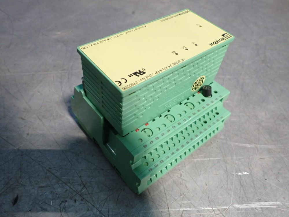 Phoenix Contact Output Module - Ibst24ao4/bp