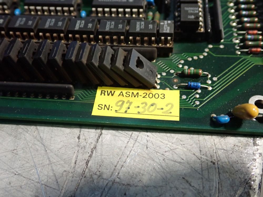 Asm Lot Of 4 Circuit Board - Asm-2003