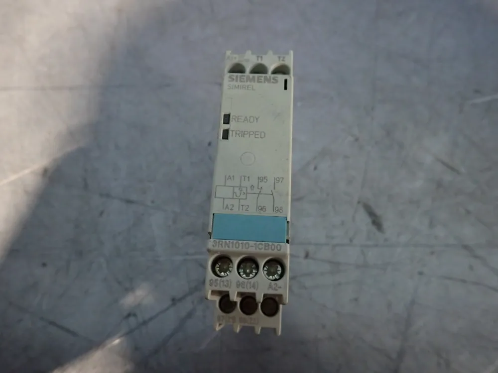 Siemens Lot Of 2 Motor Protection Relay - 3rn1010-1cb00