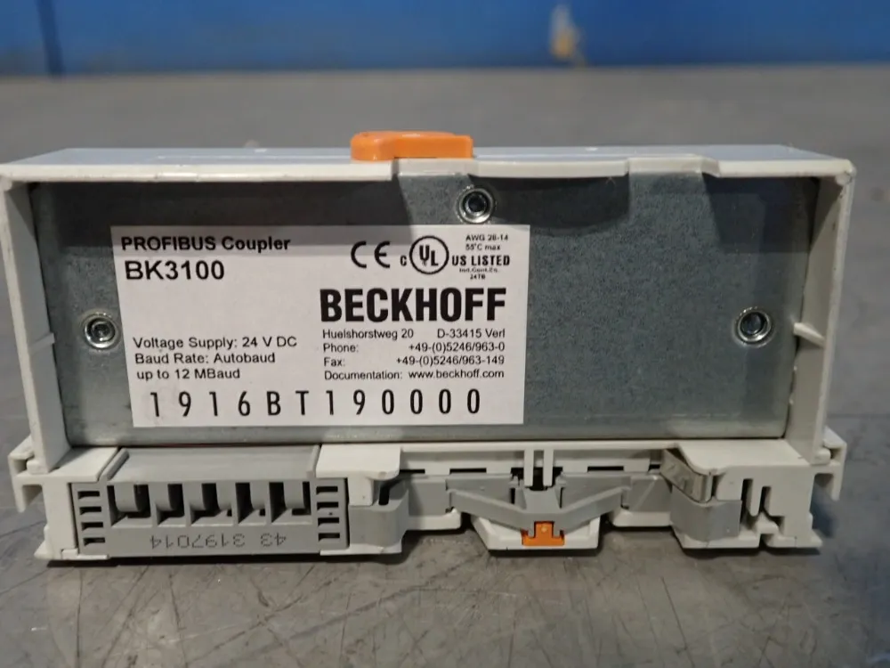 Beckhoff Bus Coupler - Bk3100