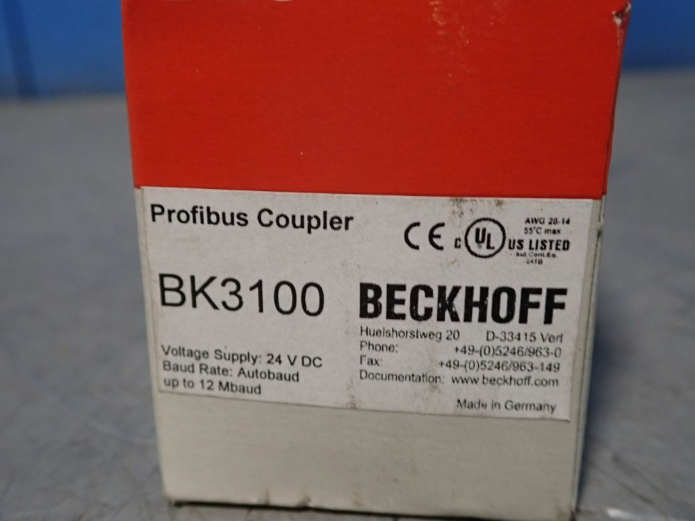 Beckhoff Bus Coupler - Bk3100