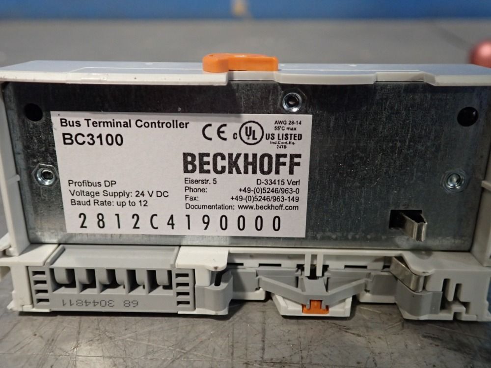 Beckhoff Bus Terminal Controller - Bc3100