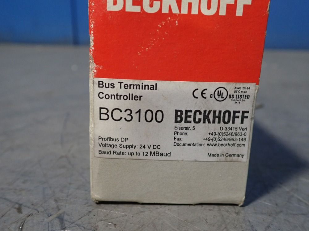Beckhoff Bus Terminal Controller - Bc3100