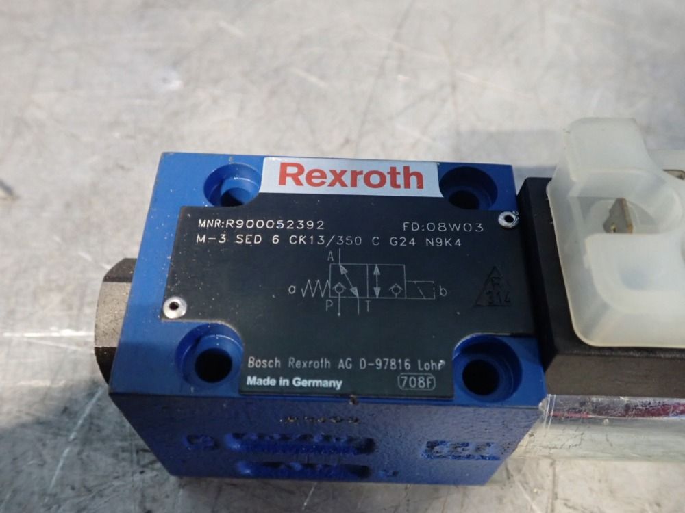 Rexorth Directional Valve - M-3sed 6 Ck1x/350cg24n9k4