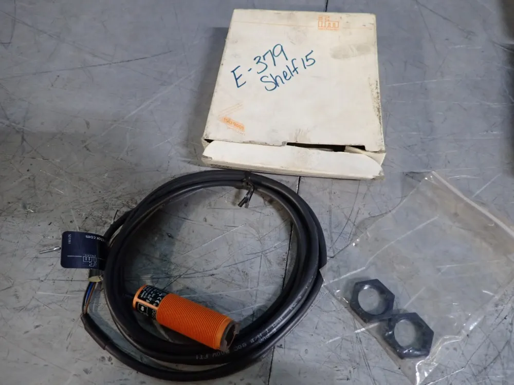 Ifm Lot Of 2 Photoelectric Sensor - 0ge-fpkg