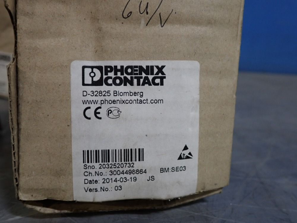 Phoenix Contact Output Module - Ibstme24ao4/bp