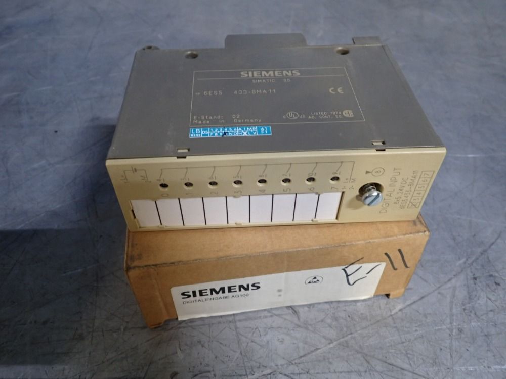 Siemens Lot Of 4 Input Module - 6es5433-8ma11