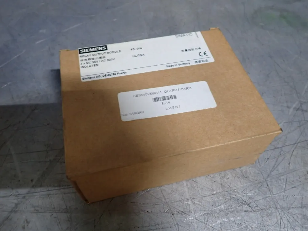 Siemens Relay Output Module - 6es5452-8mr11