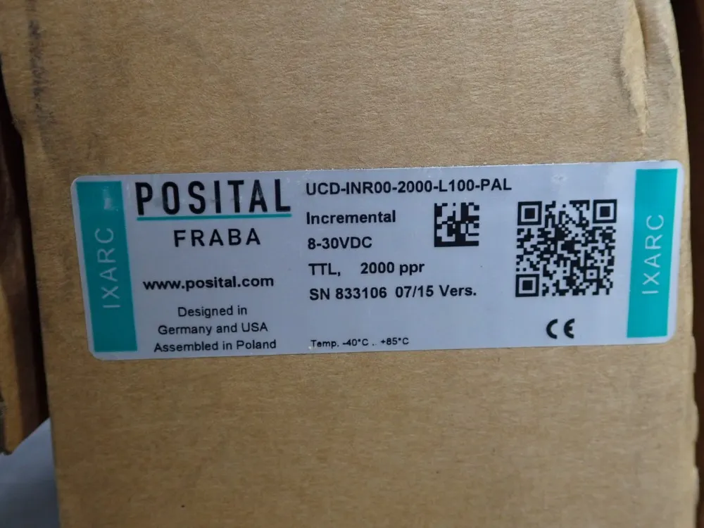 Posital Fraba Rotart Encoder - Ucd-inr00-2000-l100-pal