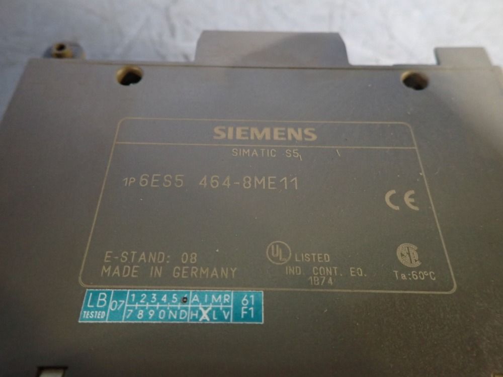 Siemens Input Module - 6es5464-8me11