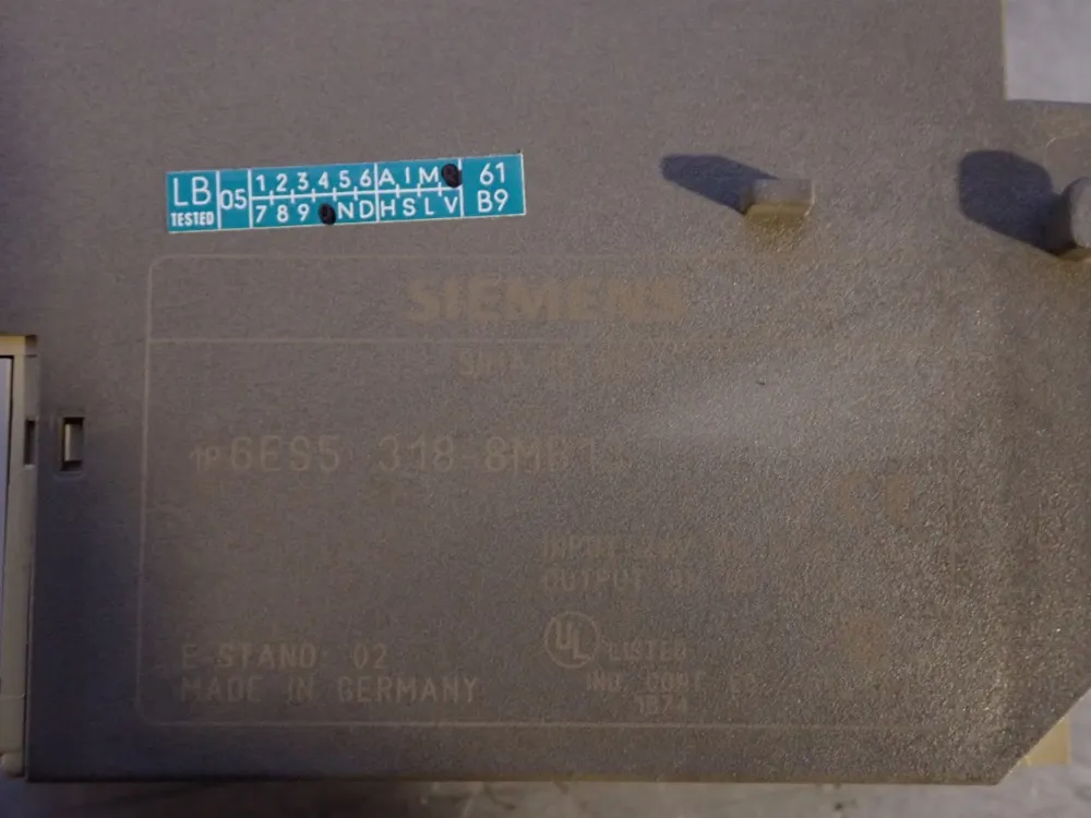 Siemens Interface Module - 6es5318-8mb13