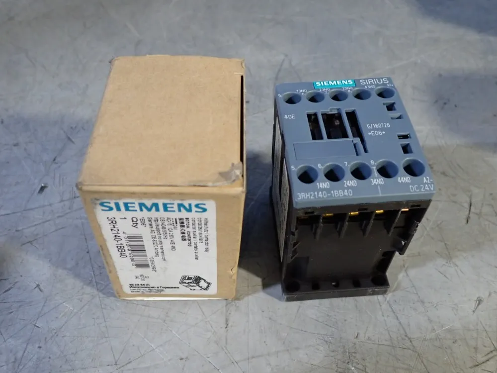 Siemens Contactor Relay - 3rh2140-1bb40