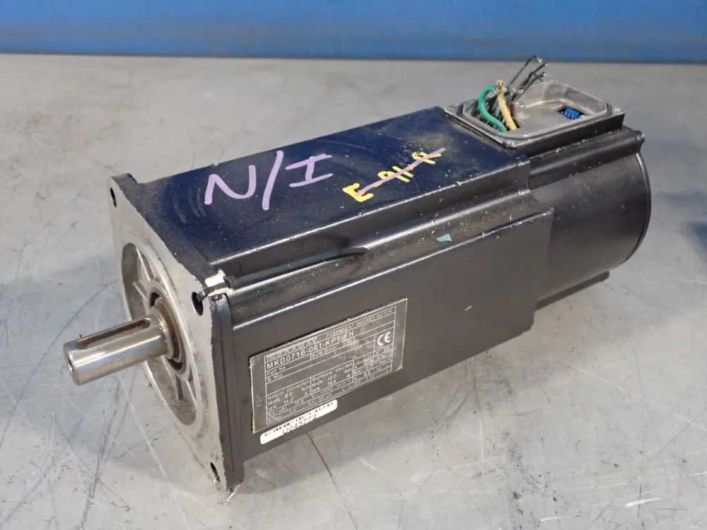 Rexroth Permanent Magnet Motor - Mkd071b-061-kp1-kn
