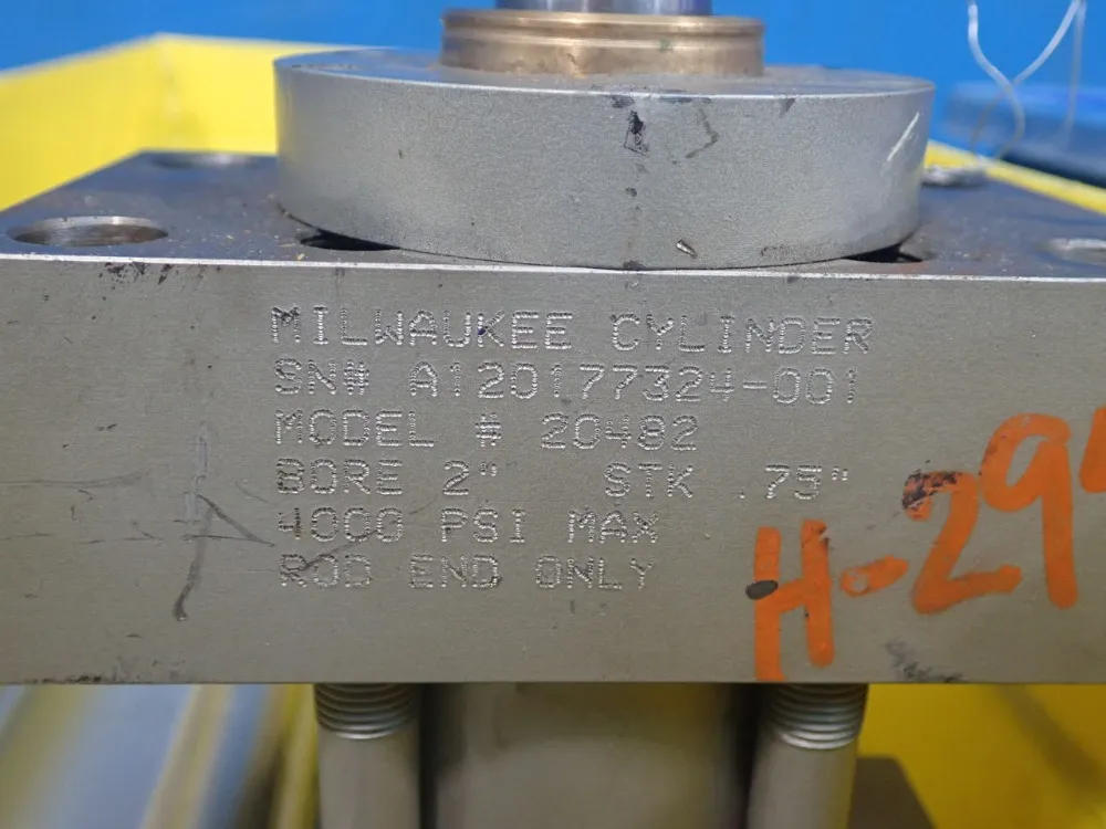 Rexroth, Milwaukee Hydraulic Cylinder, Pneumatic Cylinder - 20482, R432022341
