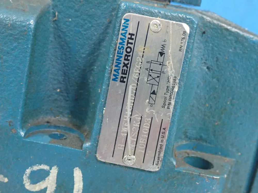Rexroth Directional Spool Valve - H-4wfh10d70/6eg24n