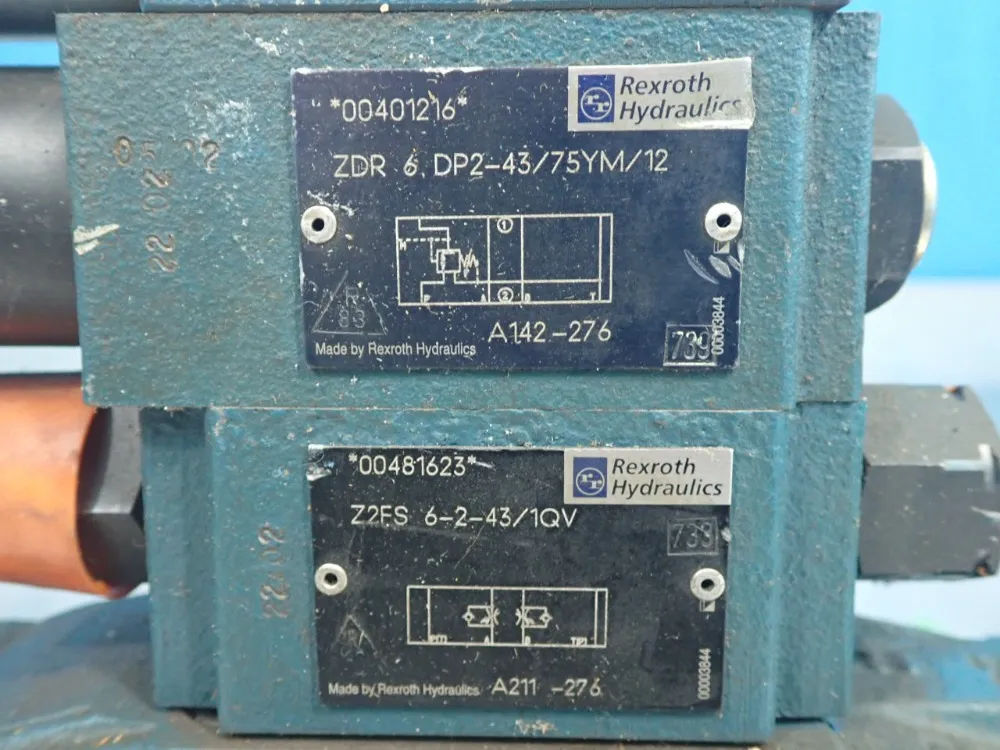 Rexroth Directional Spool Valve - H-4wfh10d70/6eg24n