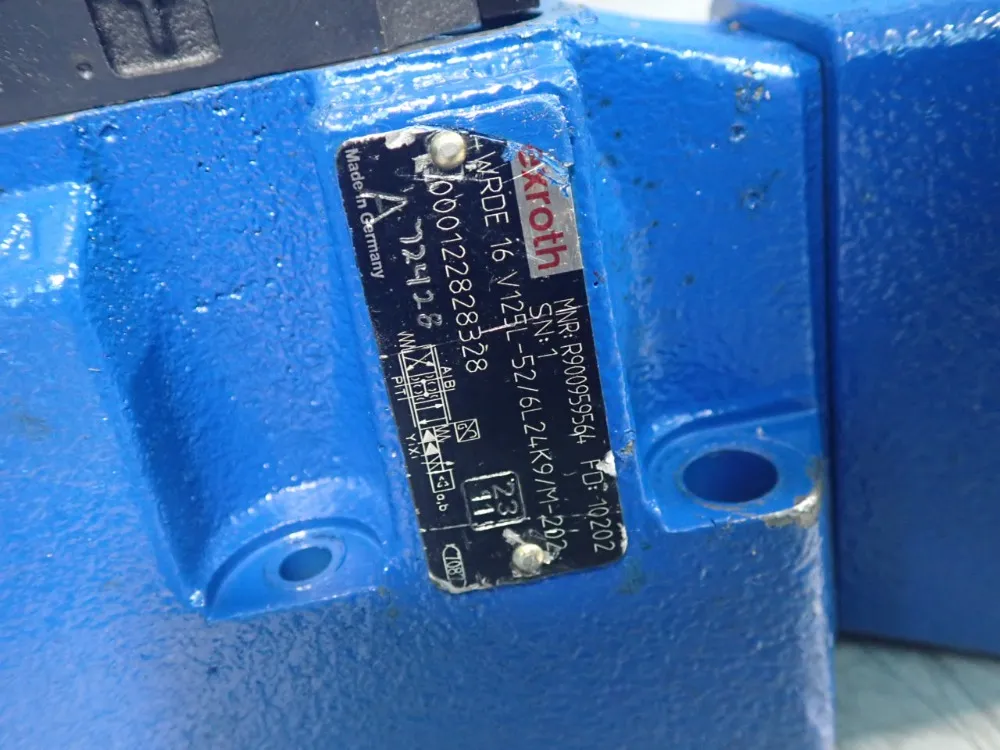 Rexroth Directional Control Valve - 4wrde16v125l-52/6l24k9/m-202