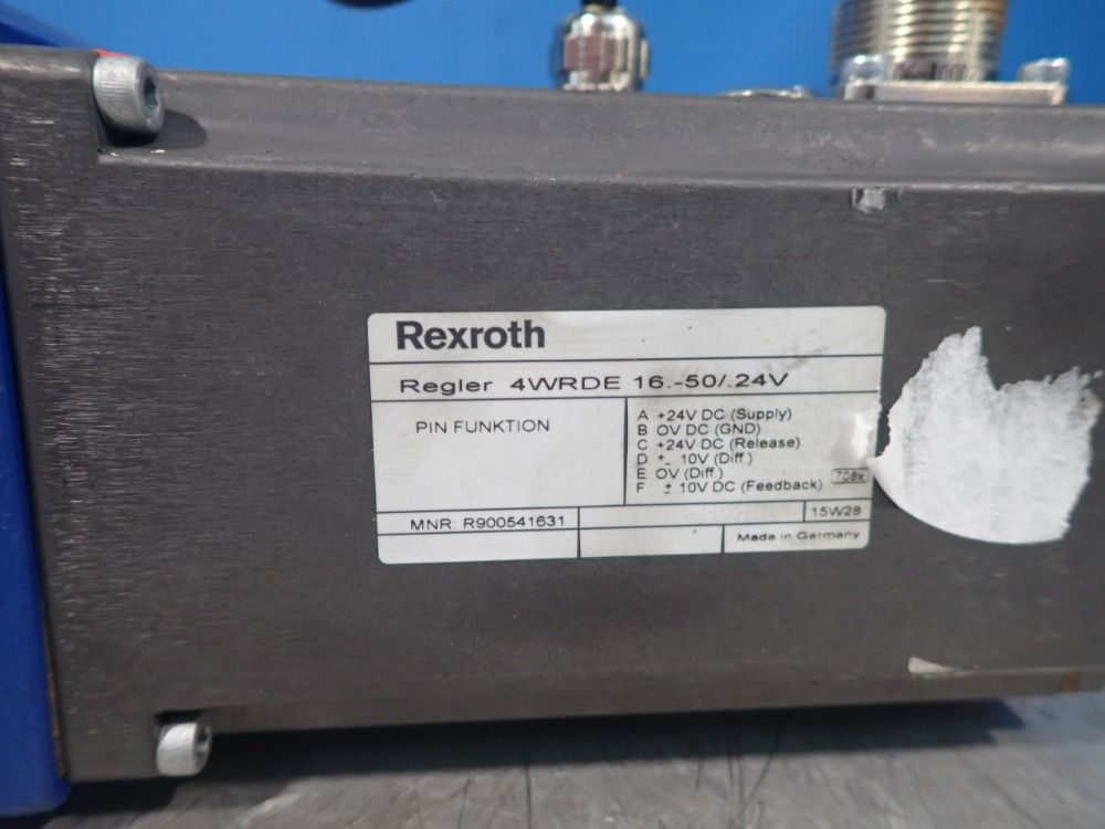 Rexroth Directional Control Valve - 4wrde 16 V125l-52/6l24k/mr-202
