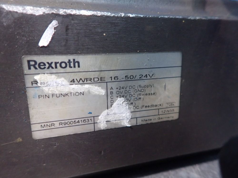 Rexroth Directional Valve - 4wrde16v125l-52/6l24k9/m-202