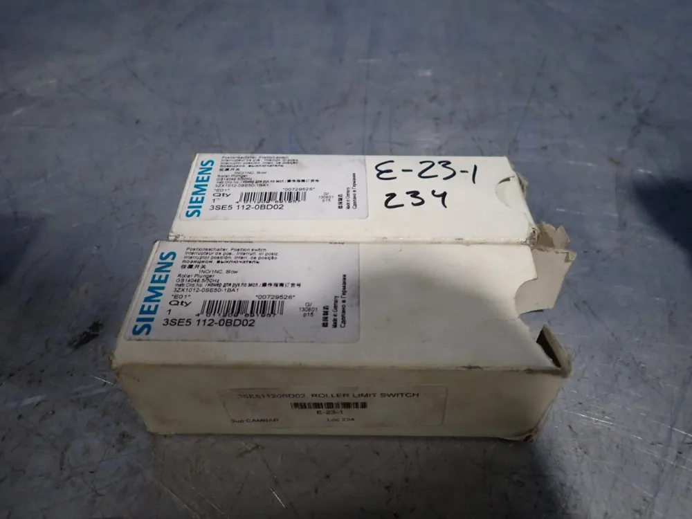 Siemens Position Switch - 3se112-0bd02