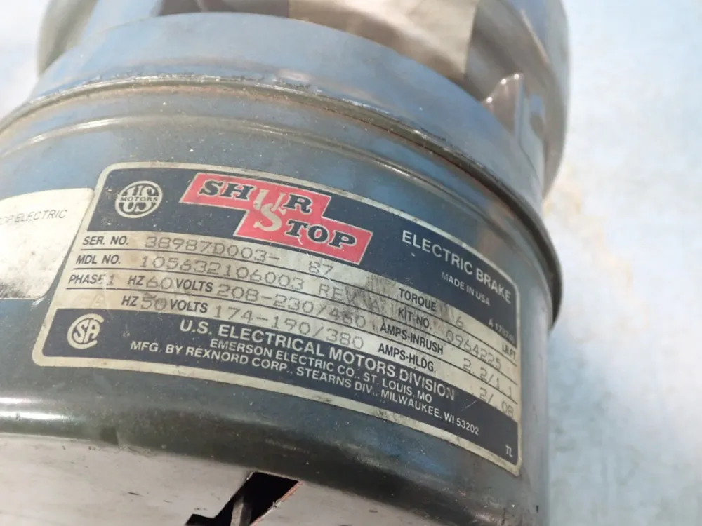 Shurstop Electric Motor Brake - 105632106003