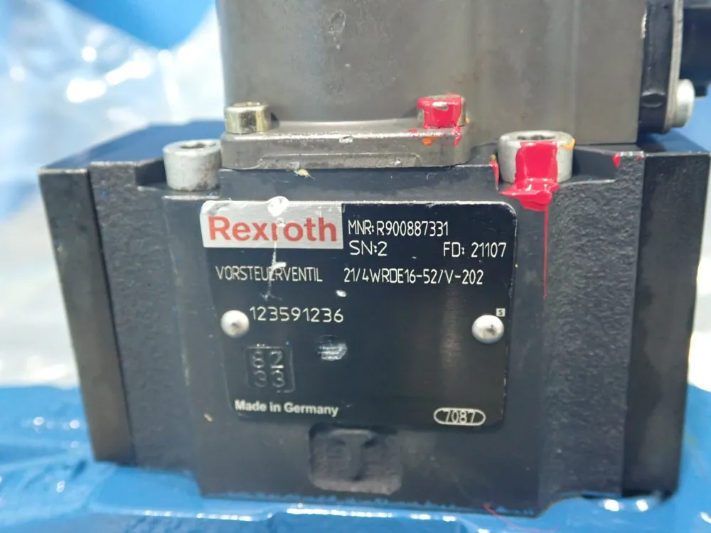 Rexroth Directional Control Valve - 4wrde16v125l-52/6l24k9/mr-202