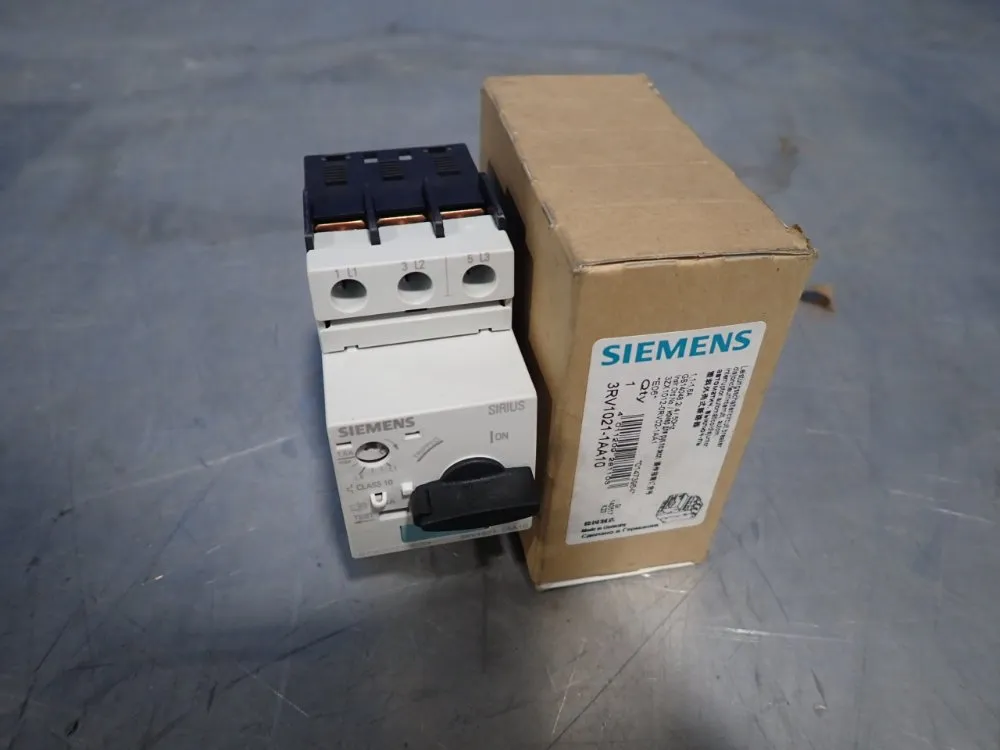 Siemens Circuit Breaker - 3rv1021-1aa10