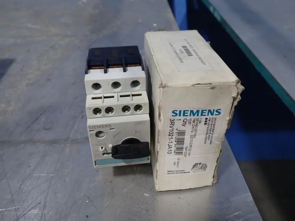 Siemens Circuit Breaker - 3rv1021-1ja10