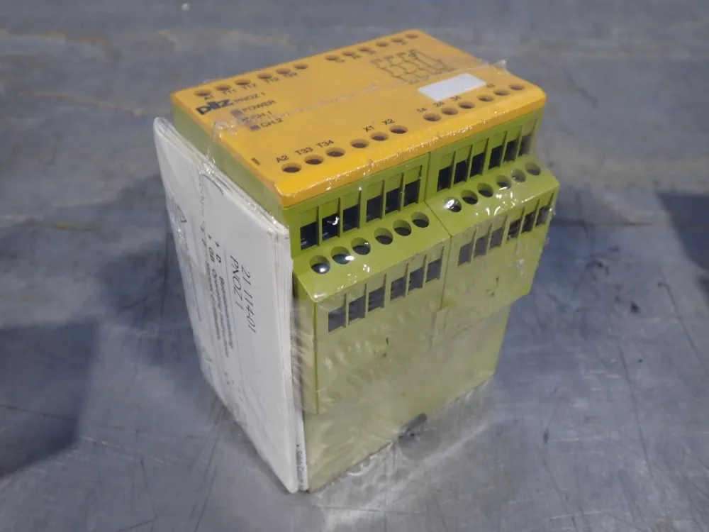Pilz Safety Relay - Pnoz124vdc3n/o1n/c