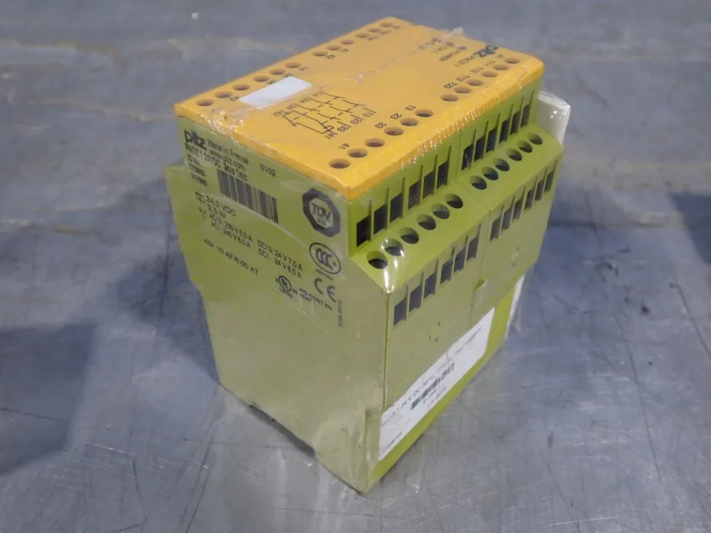 Pilz Safety Relay - Pnoz124vdc3n/o1n/c