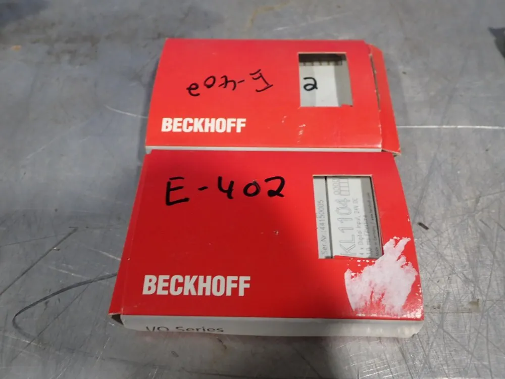 Beckhoff Lot Of 2 Bus Terminal - Kl1104