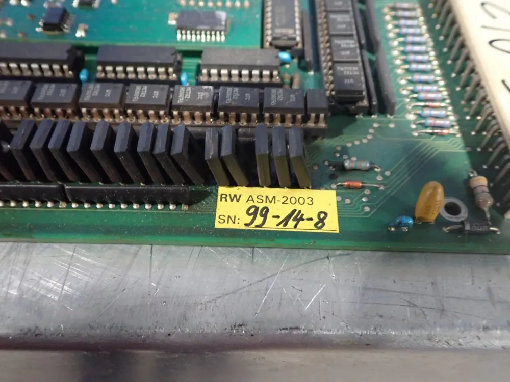 Asm R&w Lot Of 2 Circuit Board - Asm-2003