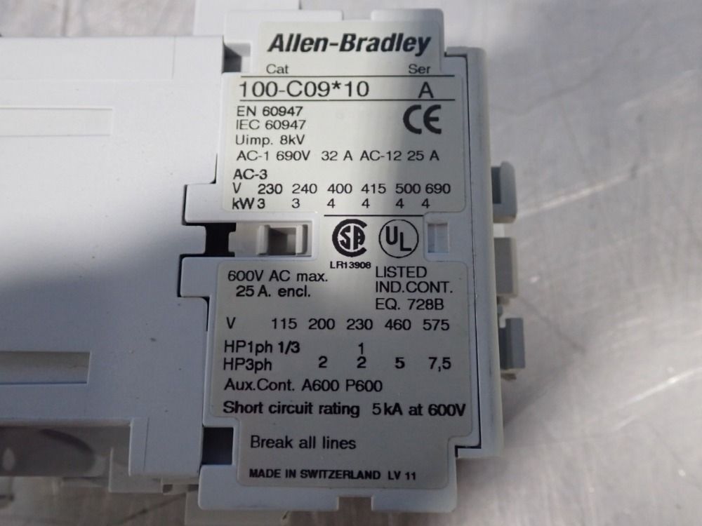 Allen Bradley Contactor - 100-c09d10