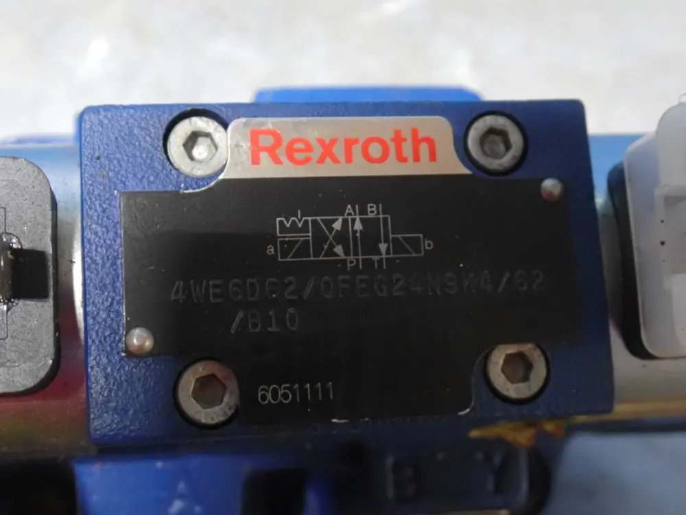 Rexroth Directional Valve Spool - 4weh16hd7x/of6eg24n9etk4/b10