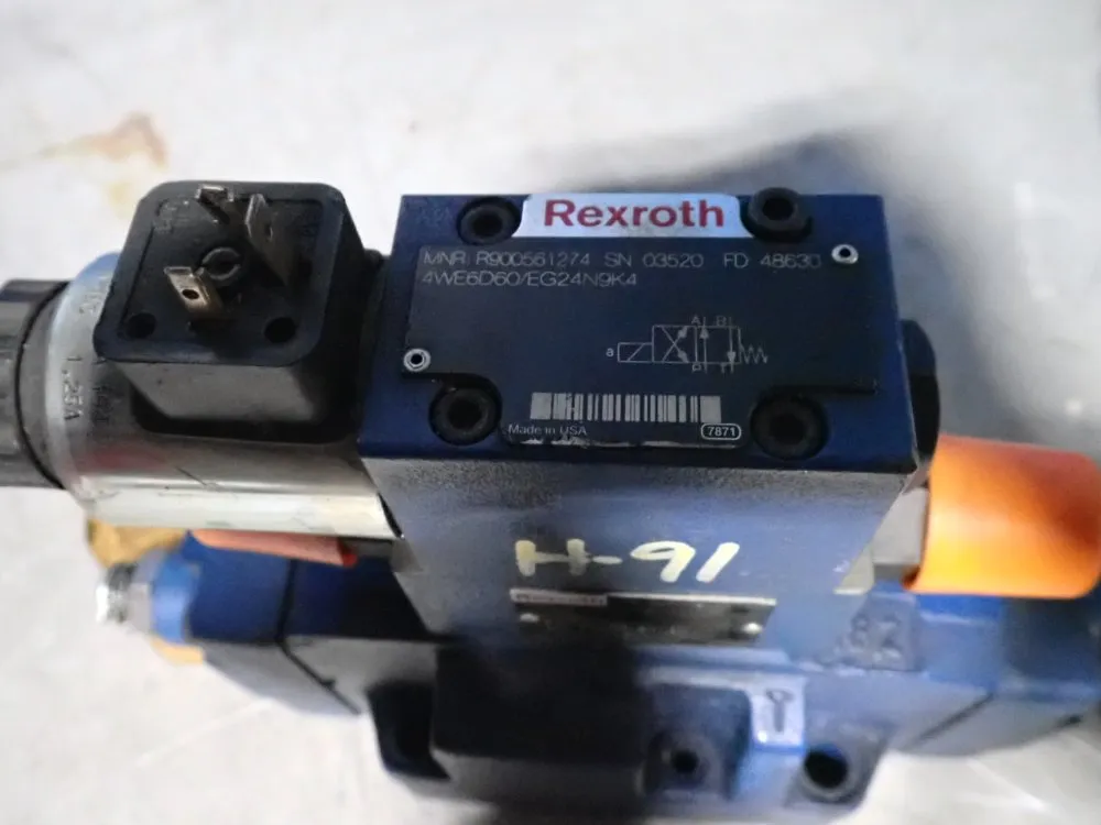 Rexroth Directional Valve Spool - 4weh16hd72/6eg24n9ets2k4/10