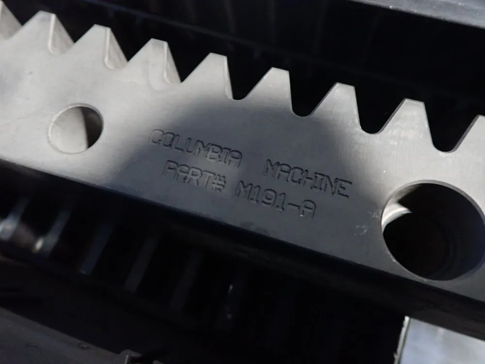 Columbia Machine Gear Rack - M191-a