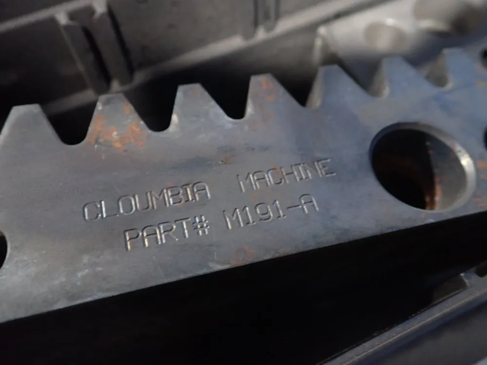 Columbia Machine Gear Rack - M191-a