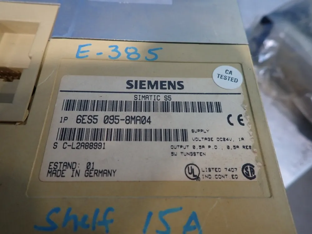 Siemens Processor Module - 6es5095-8ma04