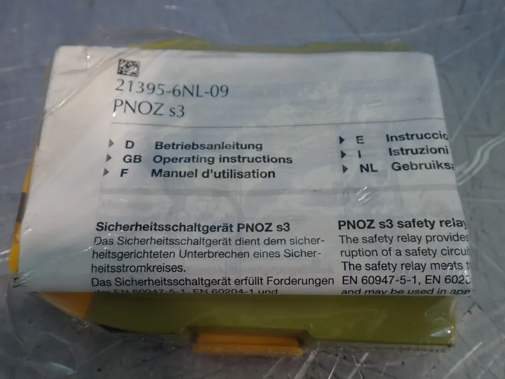 Pilz Safety Relay - 21395-6nl-09