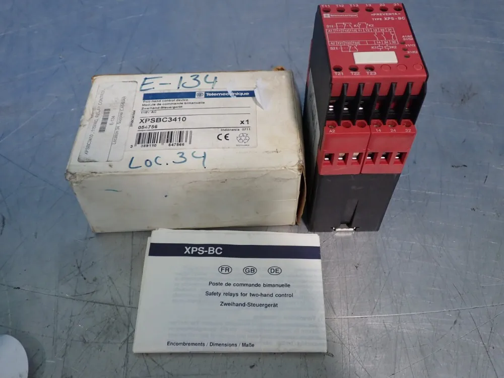 Telemecanique Safety Relay Module - Xpsbc3410