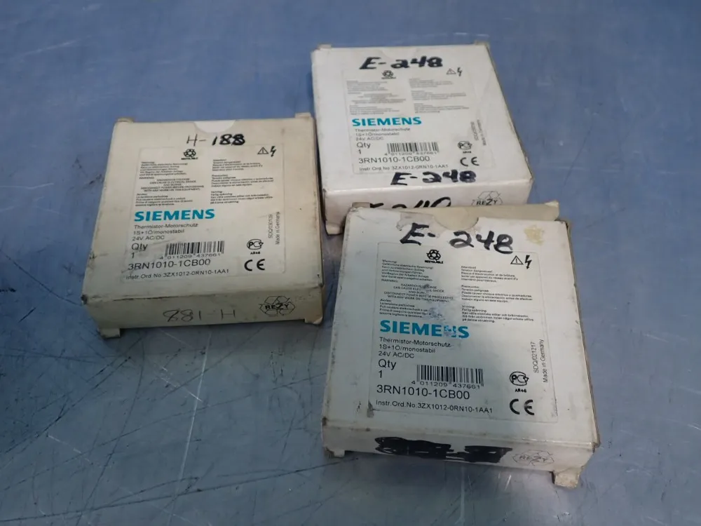 Siemens Thermistor Motor Protection Relay - 3rn1010-1cb00