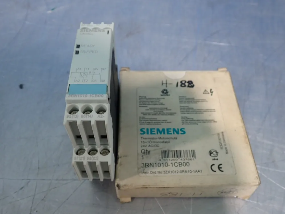 Siemens Thermistor Motor Protection Relay - 3rn1010-1cb00