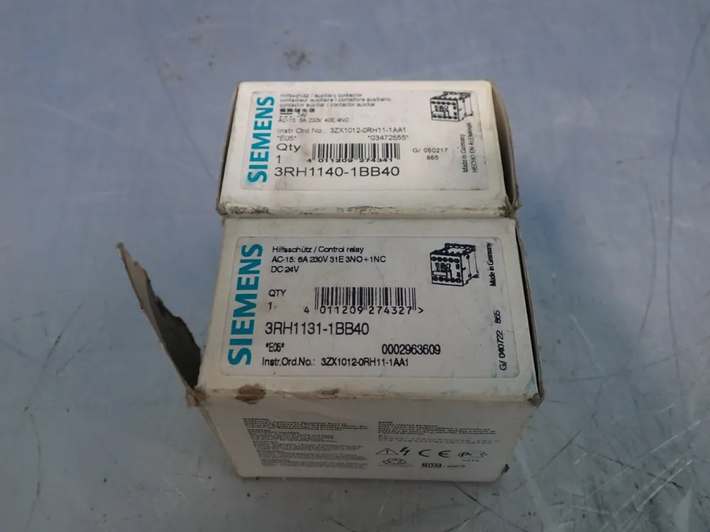 Siemens Control Relay - 3rh1131-1bb40