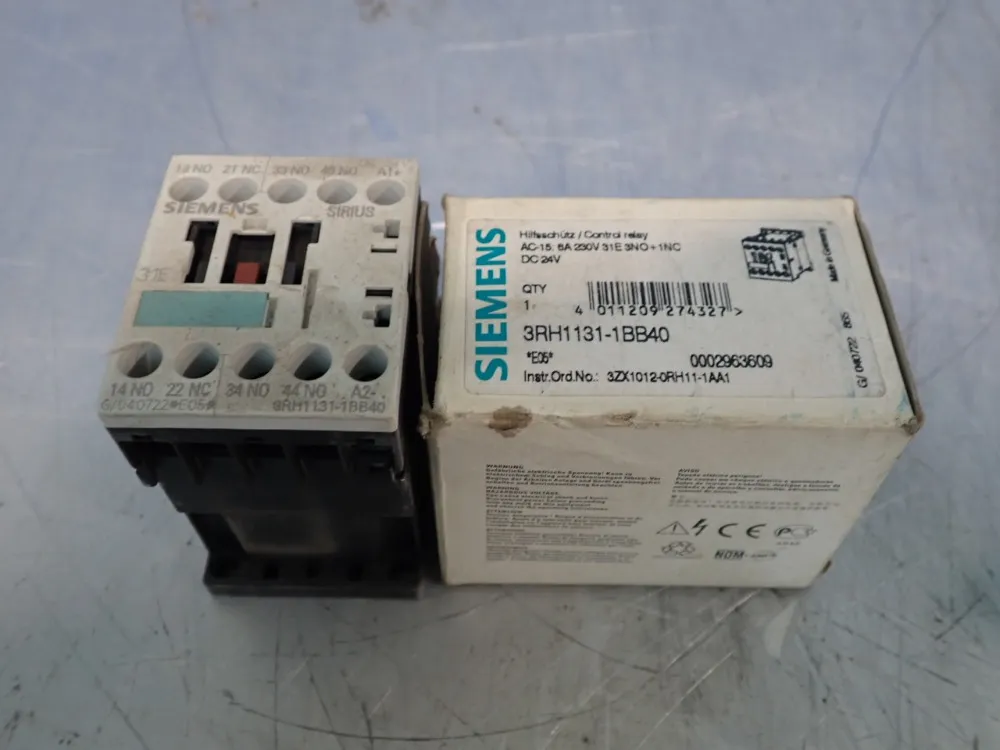 Siemens Control Relay - 3rh1131-1bb40