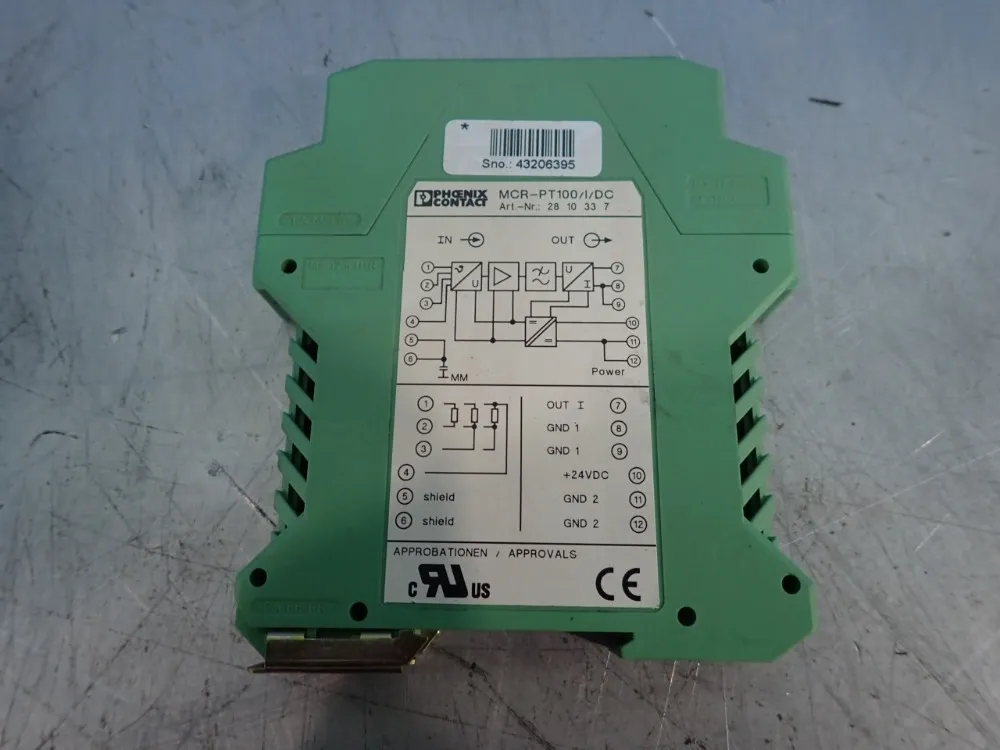 Phoenix Contact Transducer - Mcr-pt100-i-dc
